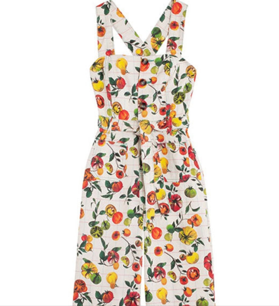 Rachel Antonoff Heirloom Tomato Jumpsuit